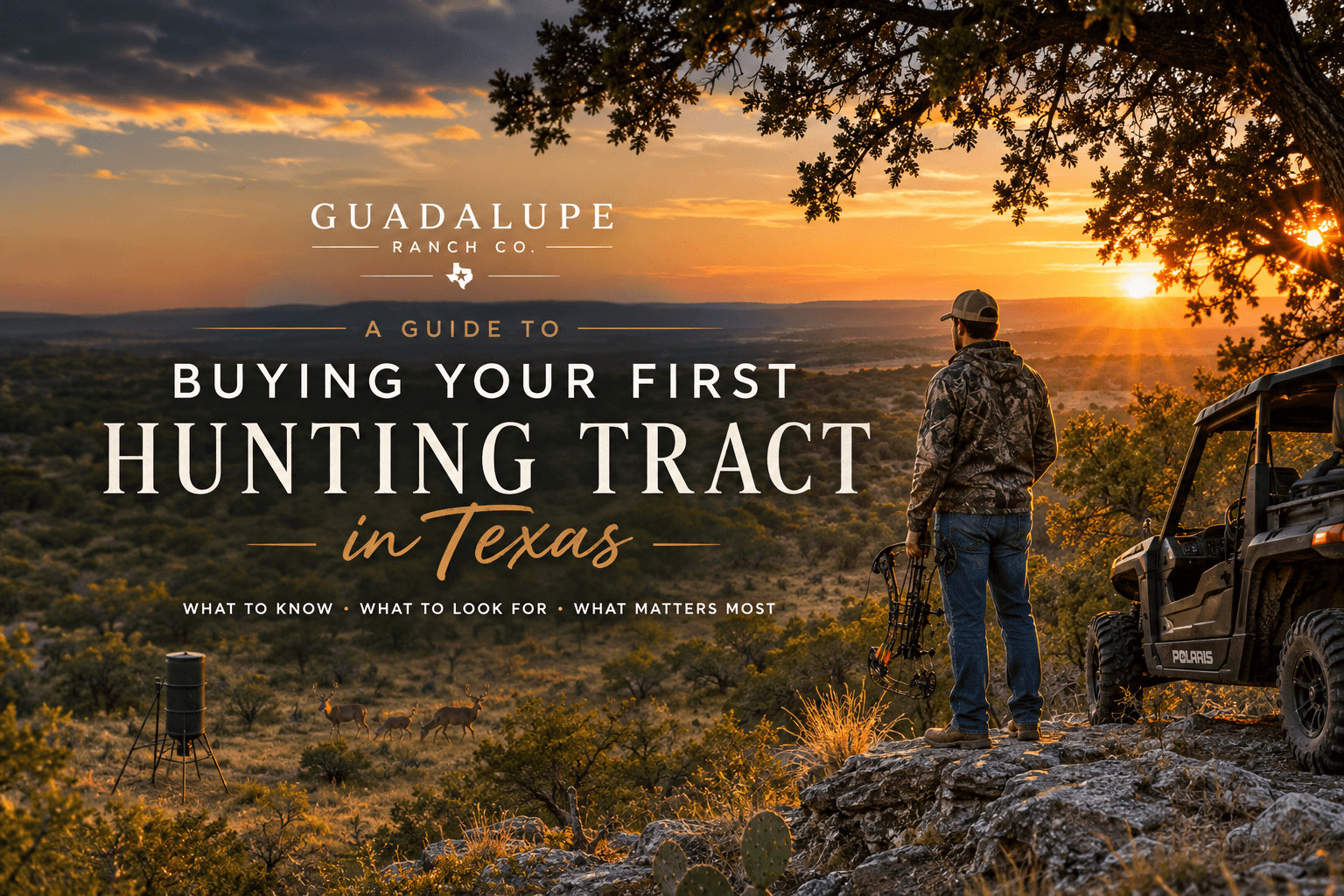 Buying Your First Hunting Tract in Texas